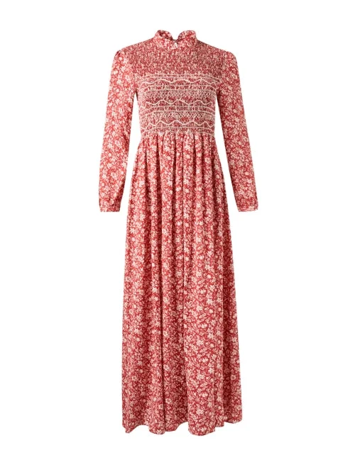 Everyday Dress with Kimono - style Sleeves for an Exotic Look Everyday Dress with Printed Bodice and Solid - color Skirt for a Balanced Look Lea Red Floral Dress Everyday Dress with Kimono - style Sleeves for an Exotic Look Everyday Dress with Printed Bodice and Solid - color Skirt for a Balanced Look Lea Red Floral Dress