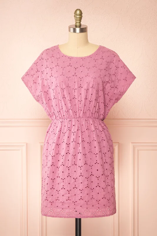 Midi dresses with metallic threads for a glamorous evening event Jonesy | Short Pink Floral Dress Midi dresses with metallic threads for a glamorous evening event Jonesy | Short Pink Floral Dress