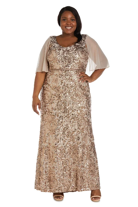 Maternity dress for a brunch with friends R&M Richards 9209W Long Pus Size Formal Dress Sale Maternity dress for a brunch with friends R&M Richards 9209W Long Pus Size Formal Dress Sale