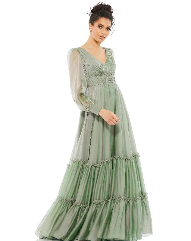 Maternity dress for a baby's first visit to the art gallery Mac Duggal 67864 Mother of the Bride Long Dress Sale