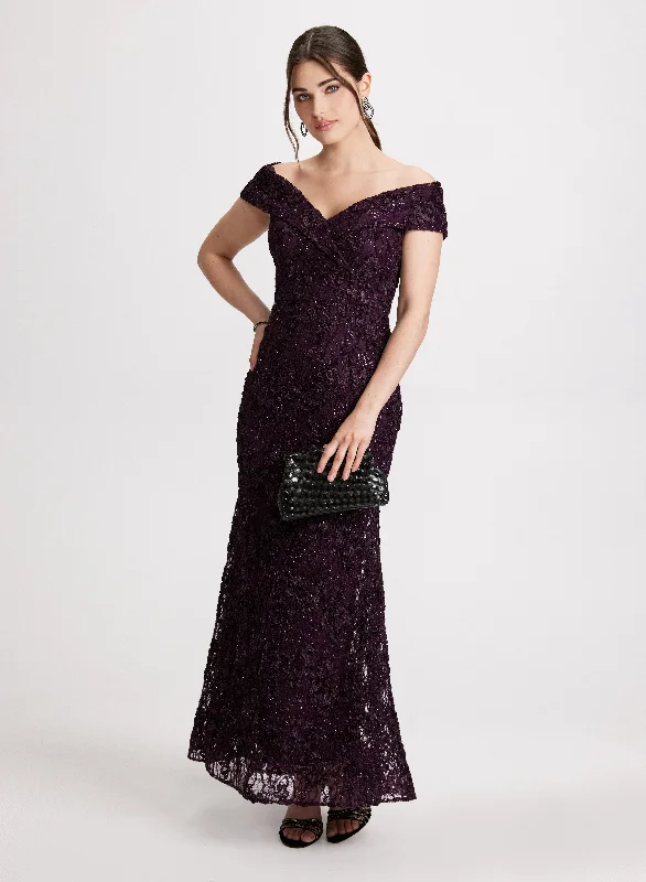 Midi dresses with belted waists to accentuate the figure Cross-Neck Lace Detail Dress Midi dresses with belted waists to accentuate the figure Cross-Neck Lace Detail Dress