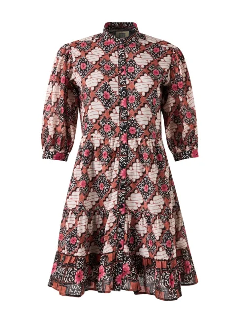   Catlyn Multi Print Dress