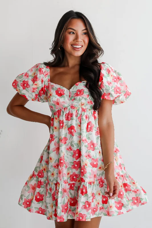 Everyday Dress with Geometric Patterns for a Contemporary Look Everyday Dress with Ruffled Collar for a Girly Appeal FINAL SALE - Cutest Design White Floral Babydoll Mini Dress Everyday Dress with Geometric Patterns for a Contemporary Look Everyday Dress with Ruffled Collar for a Girly Appeal FINAL SALE - Cutest Design White Floral Babydoll Mini Dress