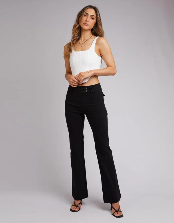 Women's Tight Trousers with Mesh Panels in Black for a Sexy and Modern AppearanceJorge Mia Pant Black Women's Tight Trousers with Mesh Panels in Black for a Sexy and Modern AppearanceJorge Mia Pant Black