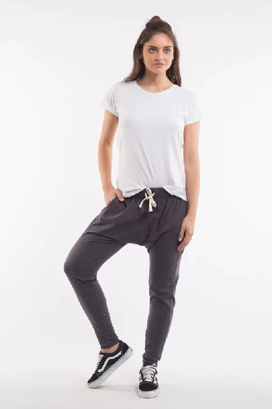 Women's Faux Leather Tight Trousers with Studded Details in Brown for an Edgy StyleSilent Theory Fluid Pant Charcoal Women's Faux Leather Tight Trousers with Studded Details in Brown for an Edgy StyleSilent Theory Fluid Pant Charcoal