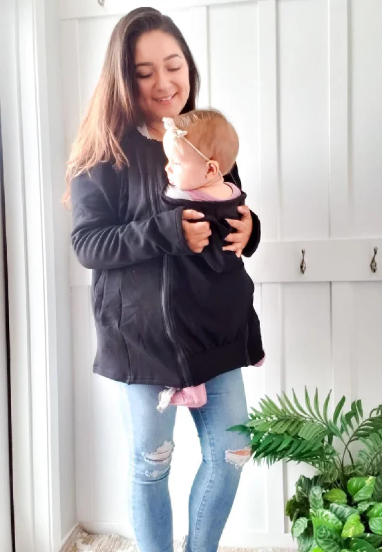 organic cotton women nursing bra3-in-1 Fleece Hoodie
