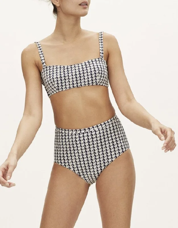 stretchy women bikini briefs for all - day comfortHigh Waisted Bikini Bottom in Compact Navy stretchy women bikini briefs for all - day comfortHigh Waisted Bikini Bottom in Compact Navy