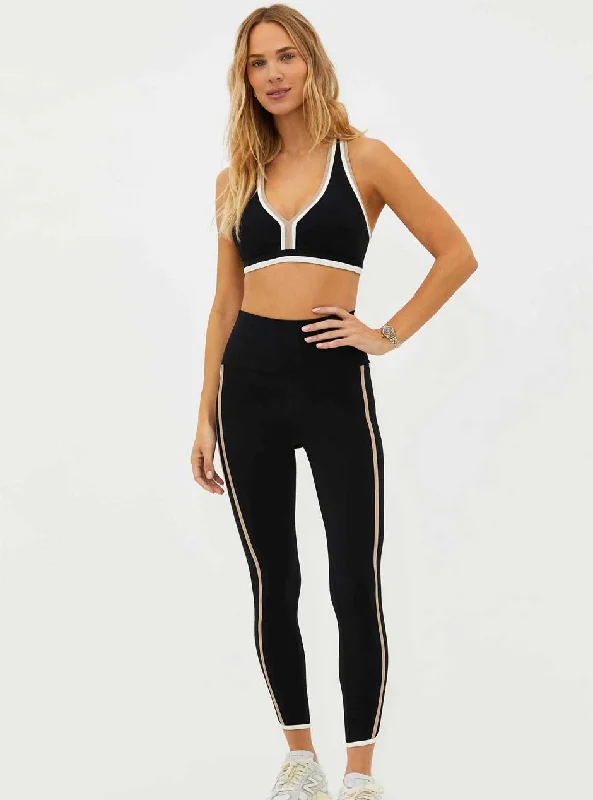 machine washable women bikini briefs for convenienceBeach Riot Women's Nella 7/8 Leggings - Sandshell Colorblock Black