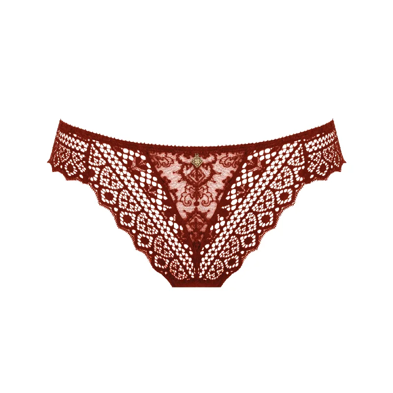 eco friendly women lingerie made from sustainable fabricsCassiopee Cuivre Doré Thong eco friendly women lingerie made from sustainable fabricsCassiopee Cuivre Doré Thong