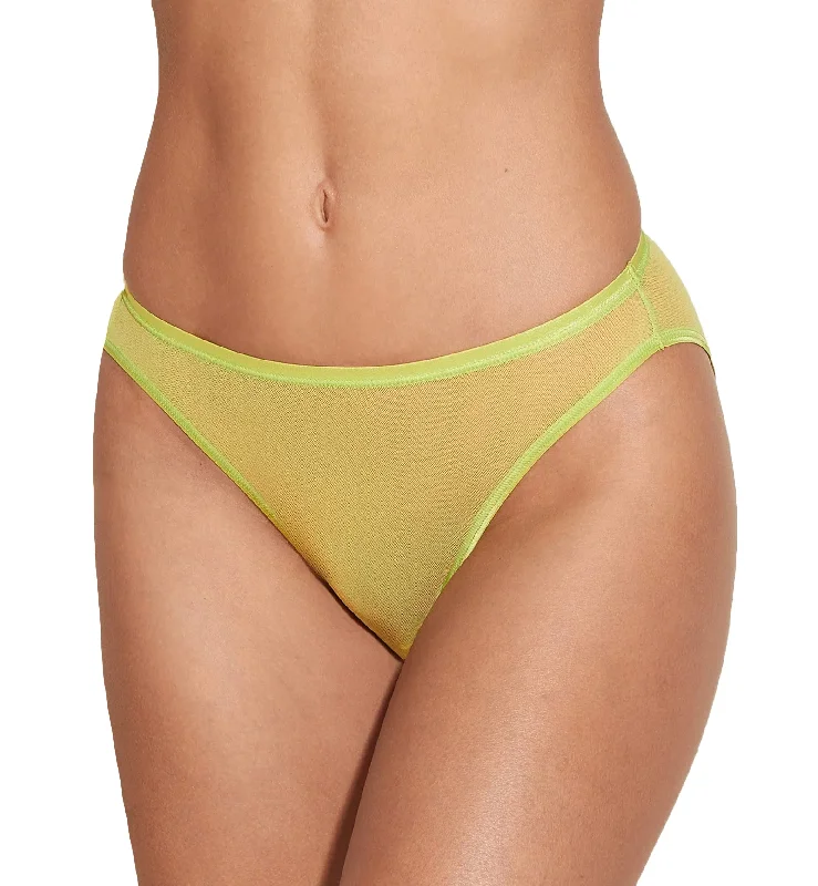 solid color women bikini briefs in bright huesCosabella Soire Confidence High Waist Bikini Panty (SOIRC0561) - Chakra Green
