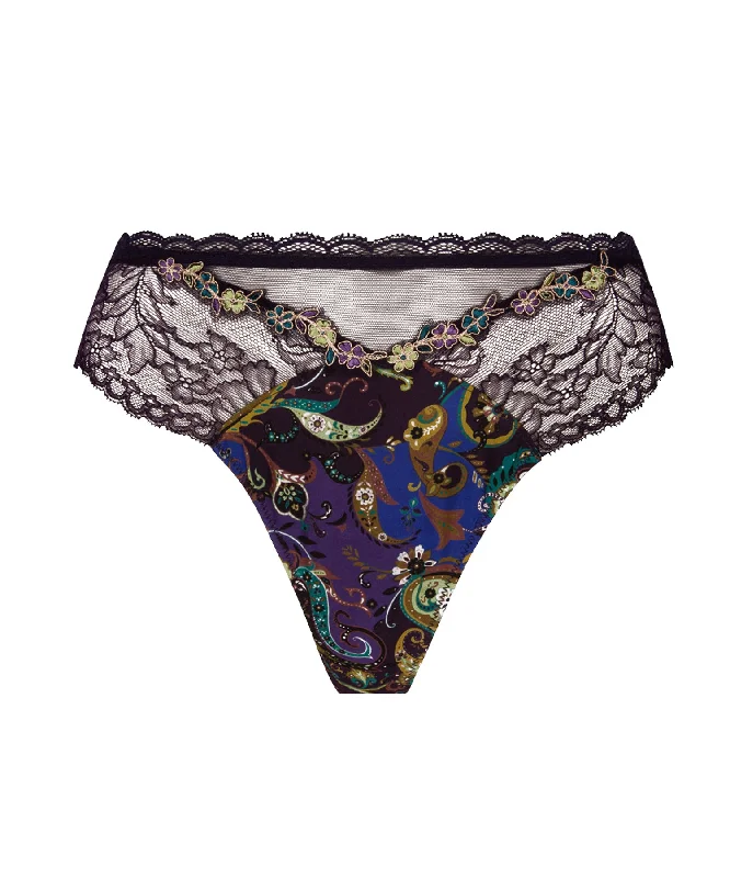 Dentelle en Cashmer Thong