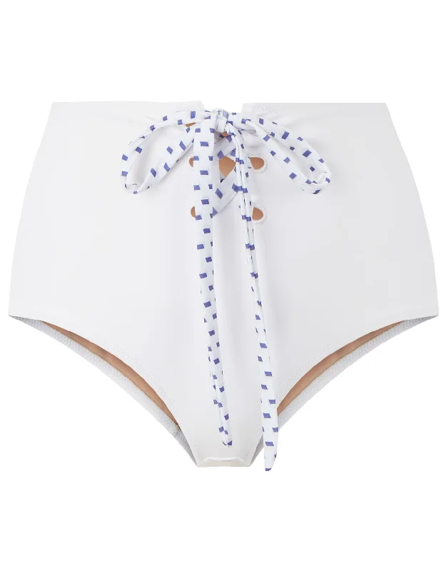 thong style women bikini briefs for minimal coverageElena Eyelet High Waisted Bottoms in White thong style women bikini briefs for minimal coverageElena Eyelet High Waisted Bottoms in White