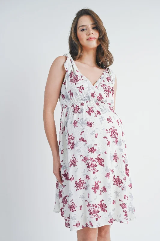 hand wash only women nursing braFloral Tie Strap Wrap Maternity Dress with Pockets *Nursing Friendly* hand wash only women nursing braFloral Tie Strap Wrap Maternity Dress with Pockets *Nursing Friendly*