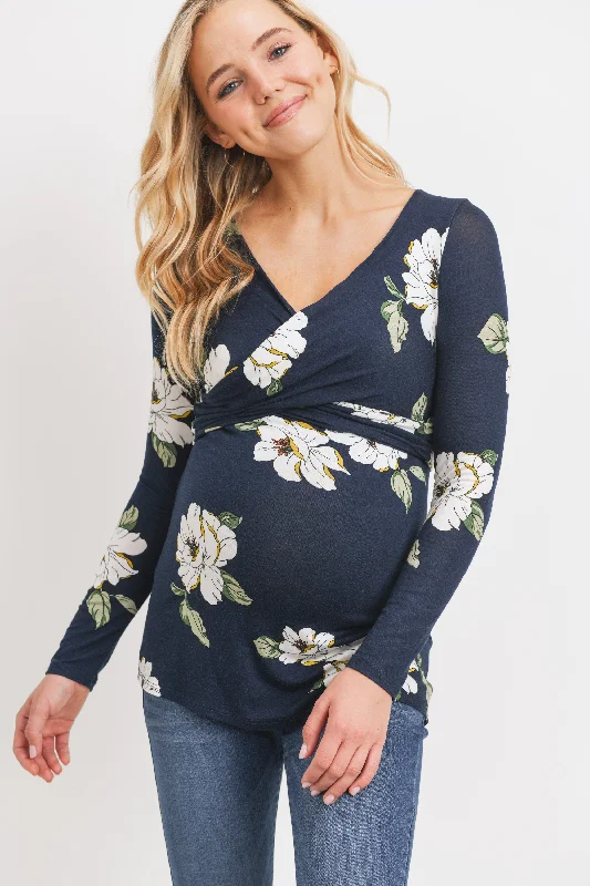 plus size front closure women nursing braFlower Rayon Spandex Print Back-Tie Maternity/Nursing Top plus size front closure women nursing braFlower Rayon Spandex Print Back-Tie Maternity/Nursing Top
