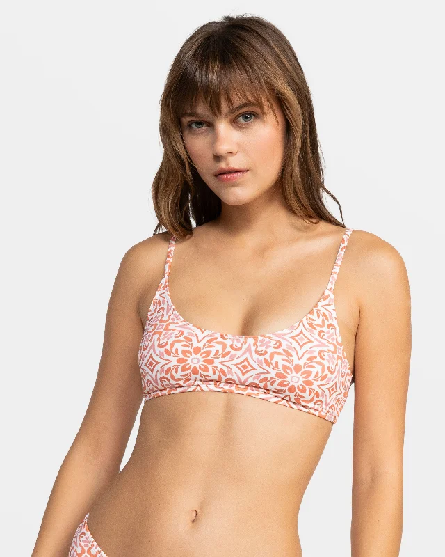 affordable women bikini briefs for budget - conscious shoppersFresco Tile Bralette Bikini Top - Cloud Dancer Fresco Tile affordable women bikini briefs for budget - conscious shoppersFresco Tile Bralette Bikini Top - Cloud Dancer Fresco Tile