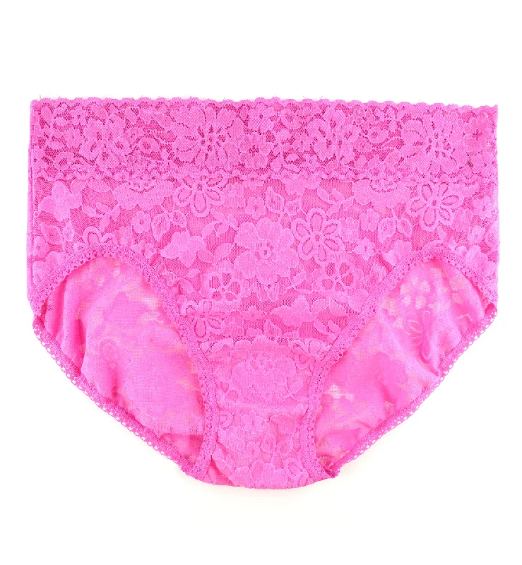 seamless side women bikini briefs for no - show linesHanky Panky Daily Lace French Brief PLUS (772461X) - Dream House Pink seamless side women bikini briefs for no - show linesHanky Panky Daily Lace French Brief PLUS (772461X) - Dream House Pink