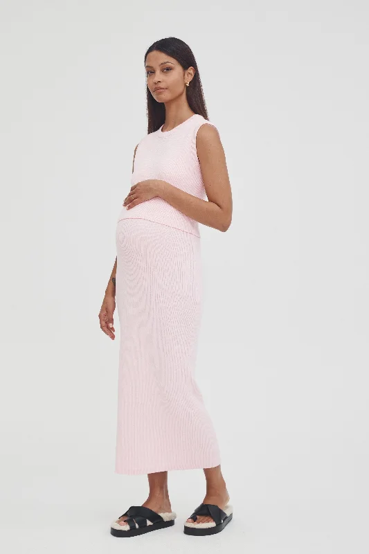 machine washable women nursing braCatalina Knit Skirt (Rose)