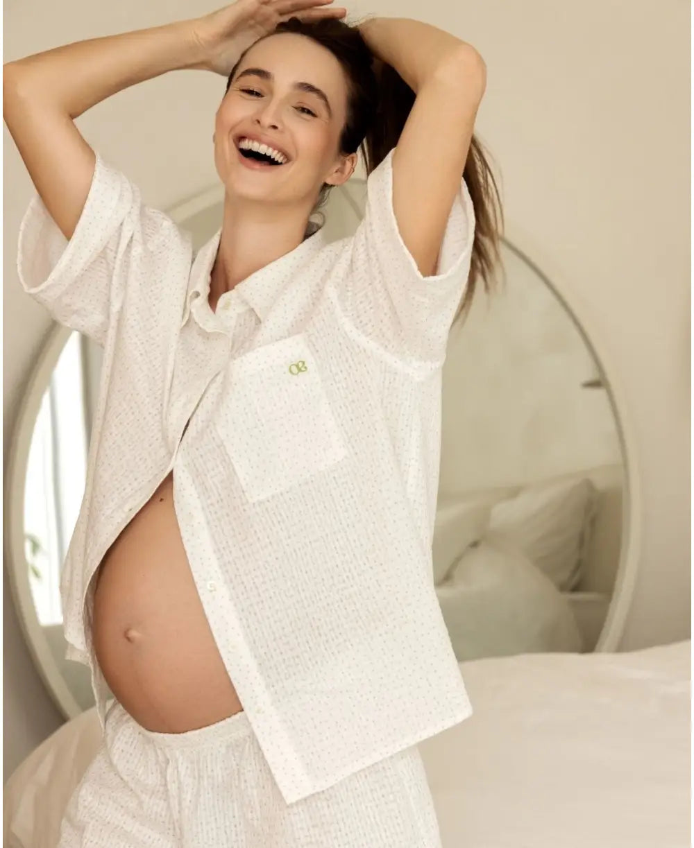 stylish design women nursing braPaulette Maternity and Nursing Pyjashort