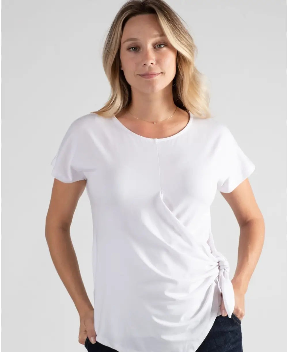 luxury brand women nursing braPregnancy and breastfeeding T-shirt Capucin white