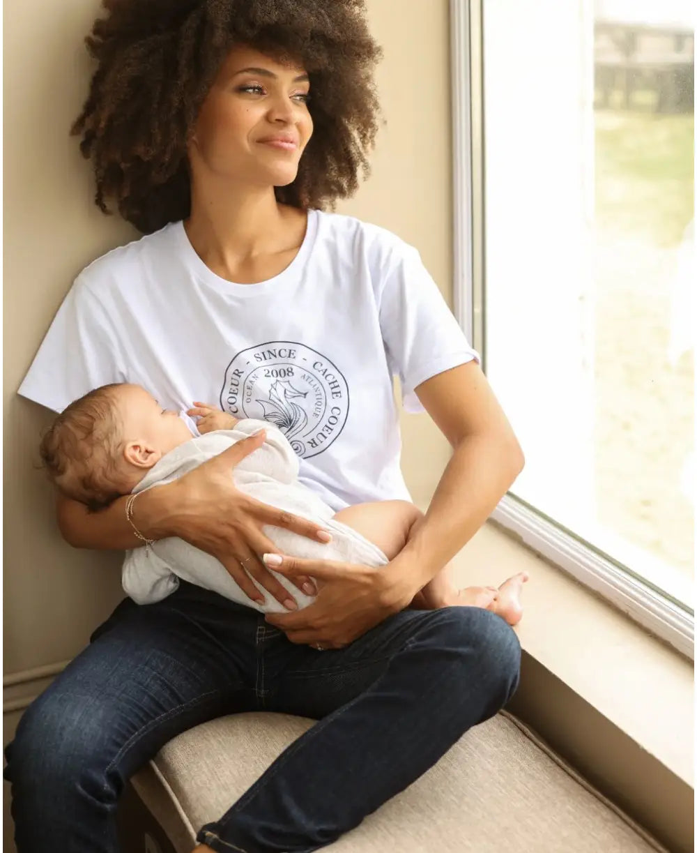 supportive women nursing bra for large bustsPregnancy and Nursing T-Shirt Cook