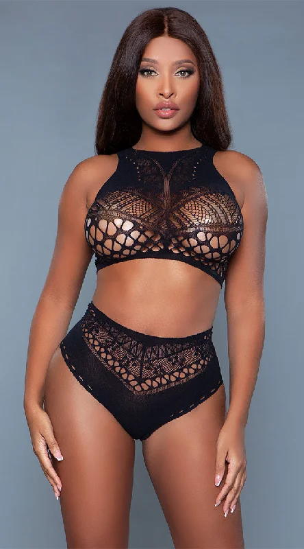 women lingerie with garters attached for a vintage touchRing My Bell Bodystocking Set women lingerie with garters attached for a vintage touchRing My Bell Bodystocking Set