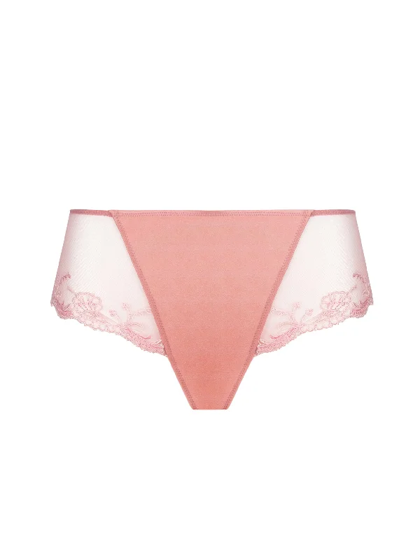 white women lingerie for puritySplendeur Soie Pink Short
