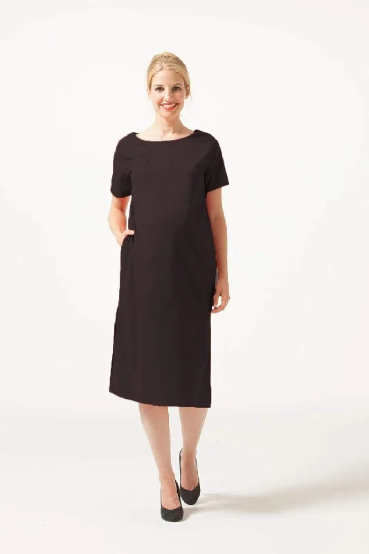 highly rated women nursing braFaithe Nursing Dress Black