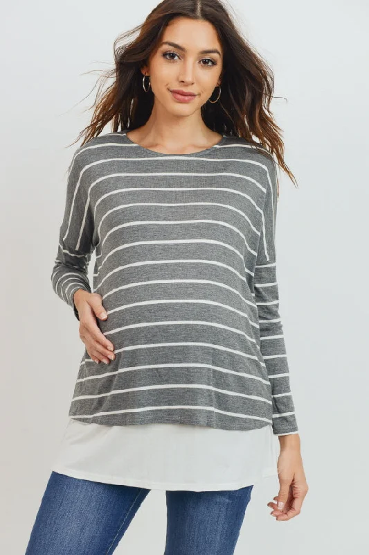 GREY/IVORY