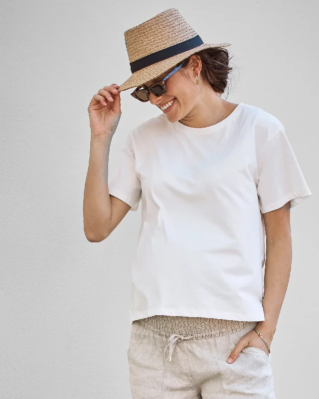underwire alternative women nursing braVersatile and Comfortable Maternity Cotton Tee in White underwire alternative women nursing braVersatile and Comfortable Maternity Cotton Tee in White