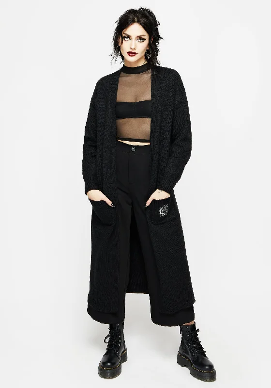 v neck women cardigan to elongate the necklineMarzanna Embroidered Longline Cardigan v neck women cardigan to elongate the necklineMarzanna Embroidered Longline Cardigan