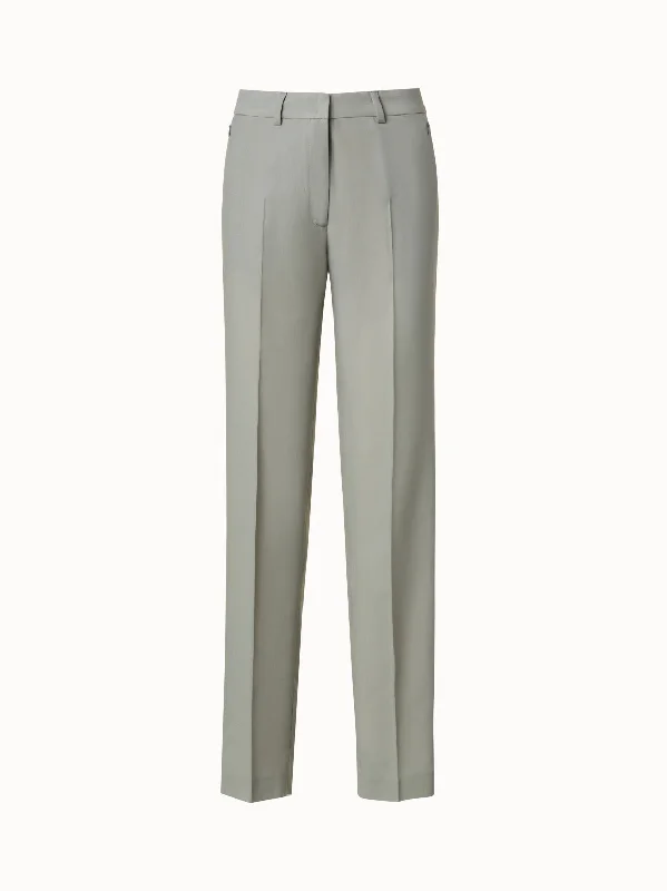 Women's Straight - Leg Linen Pants for a Breezy Summer LookCool Wool Straight Leg Pants Women's Straight - Leg Linen Pants for a Breezy Summer LookCool Wool Straight Leg Pants