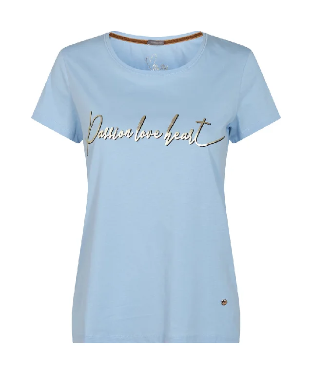 Women's Turtleneck Cashmere - Blend Sweater in Charcoal for a Sophisticated Winter EnsembleMos Mosh Kendra O-SS Tee Women's Turtleneck Cashmere - Blend Sweater in Charcoal for a Sophisticated Winter EnsembleMos Mosh Kendra O-SS Tee