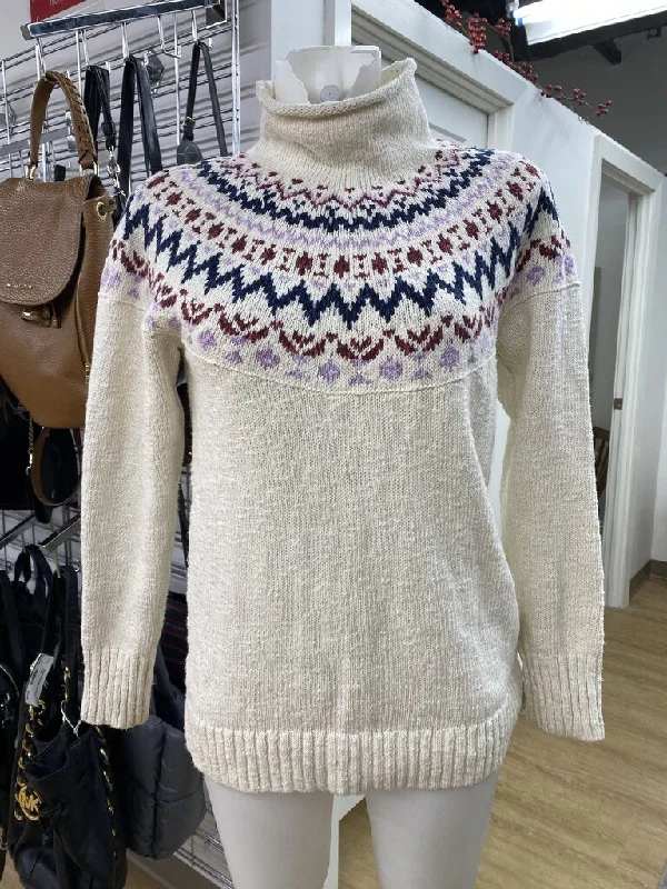 Women's Cropped Cable - Knit Merino Wool Sweater in Beige for a Trendy Fall OutfitLL Bean sweater S Women's Cropped Cable - Knit Merino Wool Sweater in Beige for a Trendy Fall OutfitLL Bean sweater S