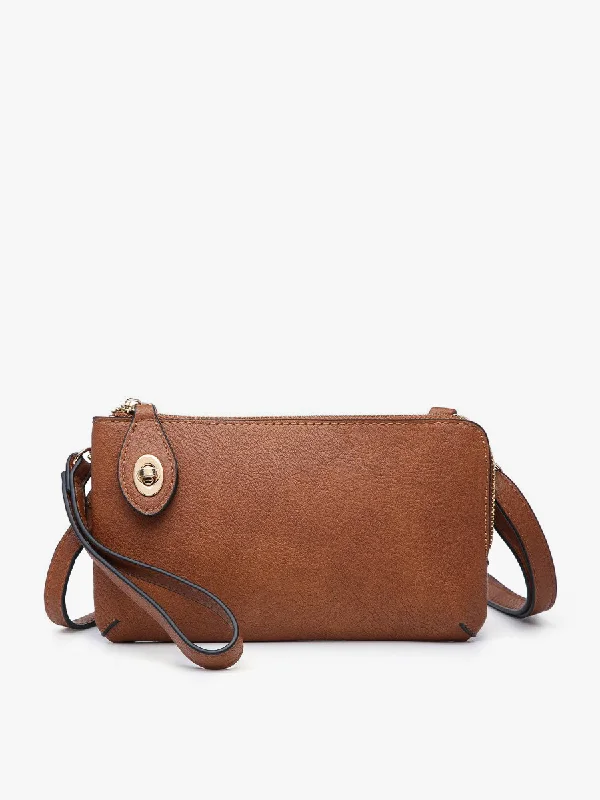 Oversized Chunky Knit Women's Cashmere Sweater in Ivory for a Cozy Winter LookM1818 Kendall Crossbody/Wristlet w/ Twist Lock Closure: Brown Oversized Chunky Knit Women's Cashmere Sweater in Ivory for a Cozy Winter LookM1818 Kendall Crossbody/Wristlet w/ Twist Lock Closure: Brown