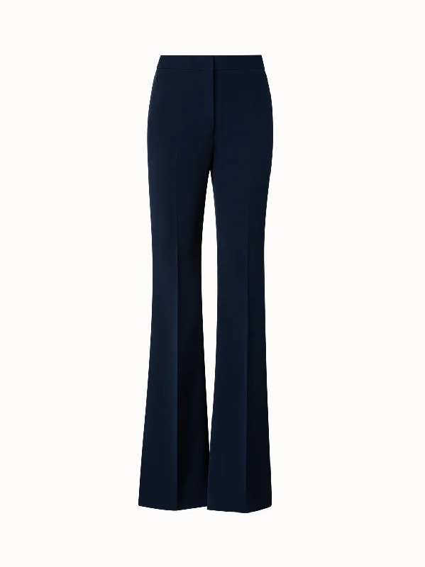 Plus Size Women's High - Waisted Bootcut Jeans in Distressed StyleSilk Stretch Crêpe Bootcut Pants Plus Size Women's High - Waisted Bootcut Jeans in Distressed StyleSilk Stretch Crêpe Bootcut Pants