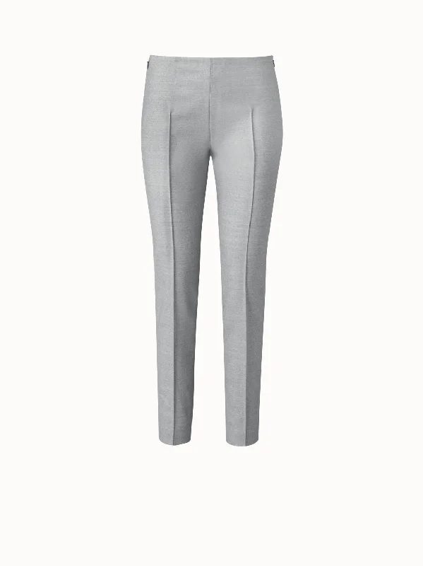 Plus Size Women's Pleated Front Dress Pants for Office WearMelissa Flannel Stretch Pant Plus Size Women's Pleated Front Dress Pants for Office WearMelissa Flannel Stretch Pant