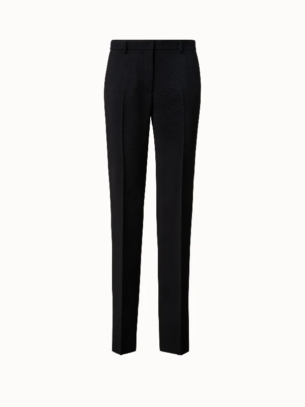 Flare Leg Women's Satin Trousers for a Glamorous Night OutTricotine Straight Leg Pants Flare Leg Women's Satin Trousers for a Glamorous Night OutTricotine Straight Leg Pants