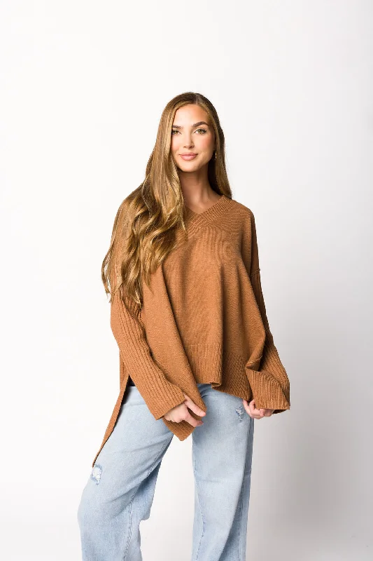 Women's Sheer Lace - Trimmed Sweater in Cream for a Delicate and Elegant AppearancePaisley V-Neck Sweater in Brown Women's Sheer Lace - Trimmed Sweater in Cream for a Delicate and Elegant AppearancePaisley V-Neck Sweater in Brown