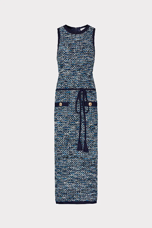 Midi dresses with ruffled hems for a romantic date nightKim Textured Knit Midi Dress Midi dresses with ruffled hems for a romantic date nightKim Textured Knit Midi Dress