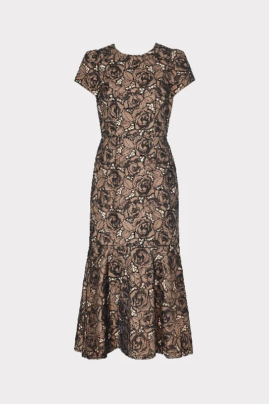 Midi dresses with fringe details for a fun and energetic styleTahlia Rose Mesh Embroidered Dress Midi dresses with fringe details for a fun and energetic styleTahlia Rose Mesh Embroidered Dress