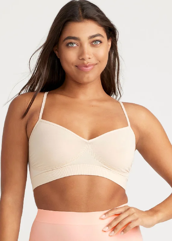 Women's striped brasAudrey Unlined Bralette - Outlast® Seamless