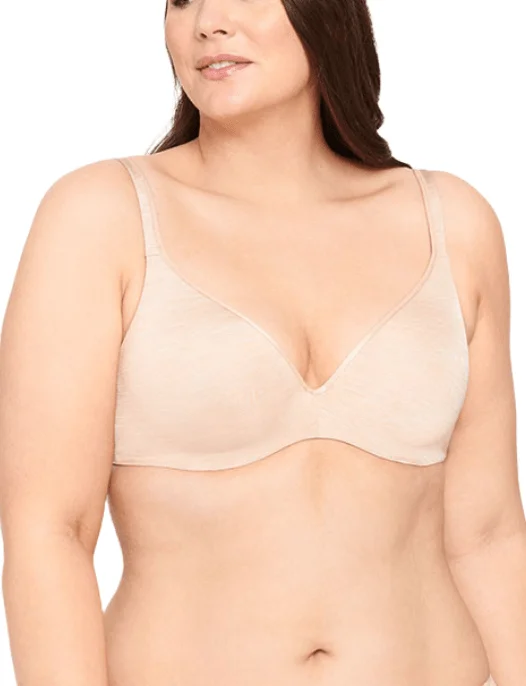 Women's bras with a lace overlayBarely There