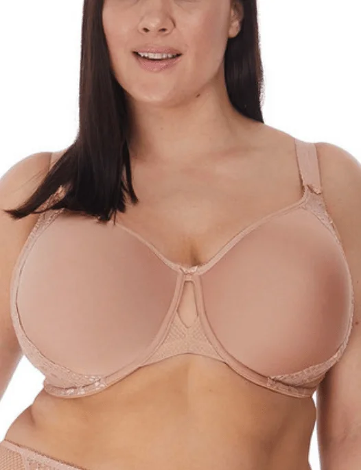 Women's bras with a lace overlayCharley Moulded Spacer Bra