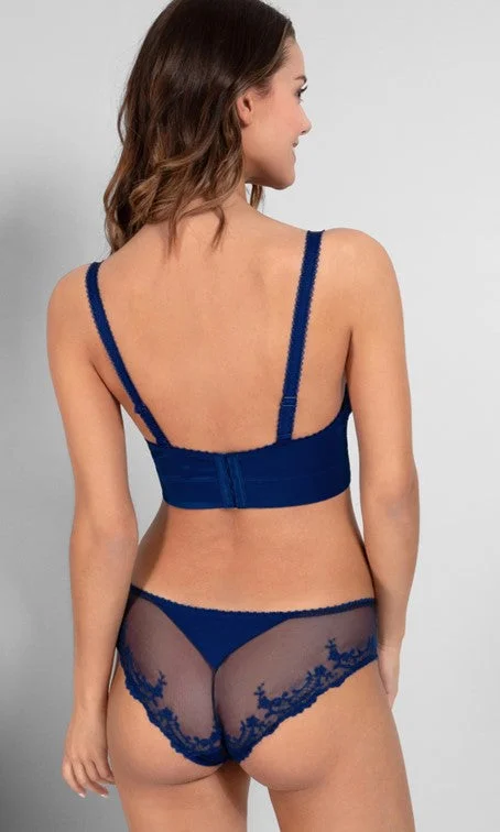 Women's bras with a cooling fabricEmpreinte Gaby Shorty in Blue