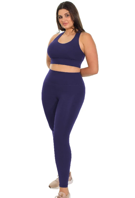 Women's bras with adjustable back closuresMesh Racer Bra + High Waisted Leggings Athleisure Set Women's bras with adjustable back closuresMesh Racer Bra + High Waisted Leggings Athleisure Set