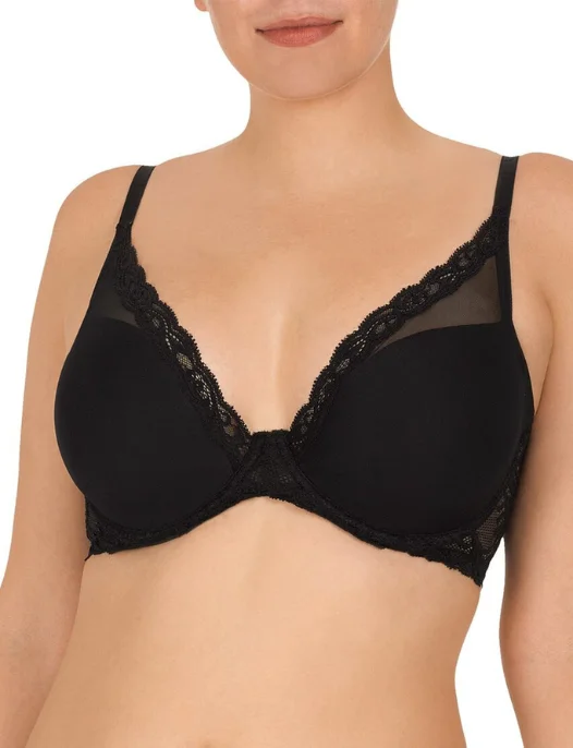 Women's padded bras for a more rounded shapeFeathers Contour Plunge