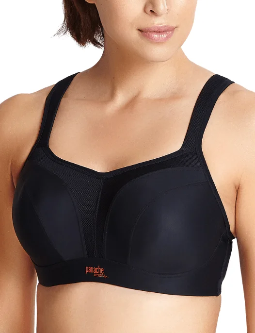 Women's convertible bras with multiple strap optionsPanache Sports Bra