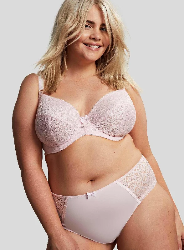 Women's bras with a contoured cup designSculptresse: Estel Plunge Bra Pink Blush