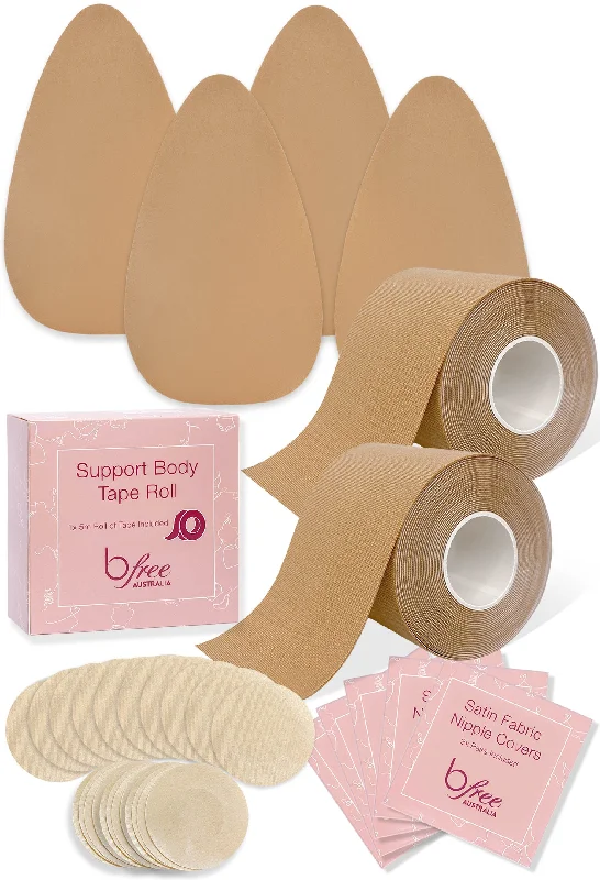 Women's strapless bras with silicone gripThe Ultimate Stick On Bra Confidence Kit: Shapes, Lifts and Supports Women's strapless bras with silicone gripThe Ultimate Stick On Bra Confidence Kit: Shapes, Lifts and Supports