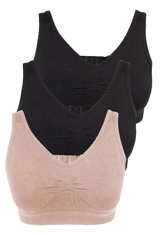 Women's Victoria's Secret bras in various sizesMinimiser Wire Free Bra - Travel Bra 3 Pack Women's Victoria's Secret bras in various sizesMinimiser Wire Free Bra - Travel Bra 3 Pack